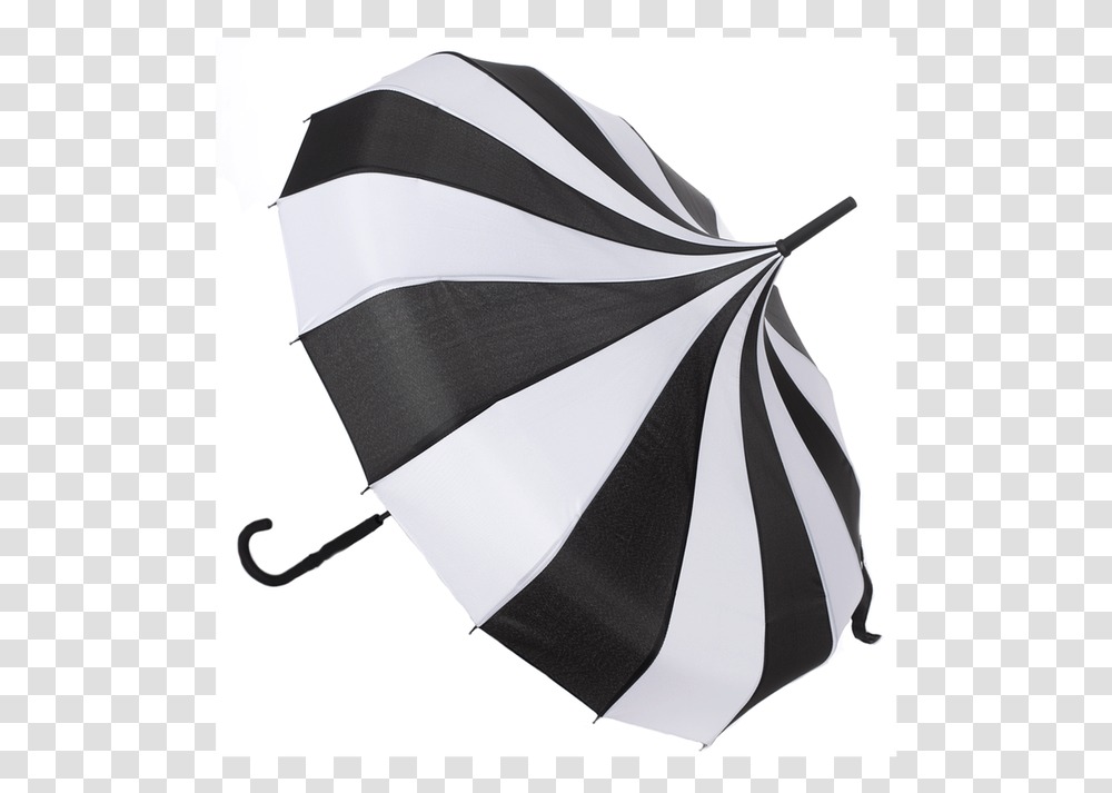 Black And White Pagoda Umbrella, Canopy Transparent Png