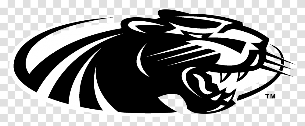 Black And White Panther Logo Logo University Of Wisconsin Milwaukee, Stencil, Label, Text, Symbol Transparent Png