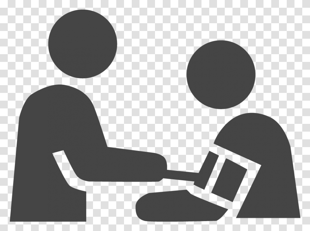 Black And White Patient Clipart, Furniture, Chair, Sitting, Moon Transparent Png