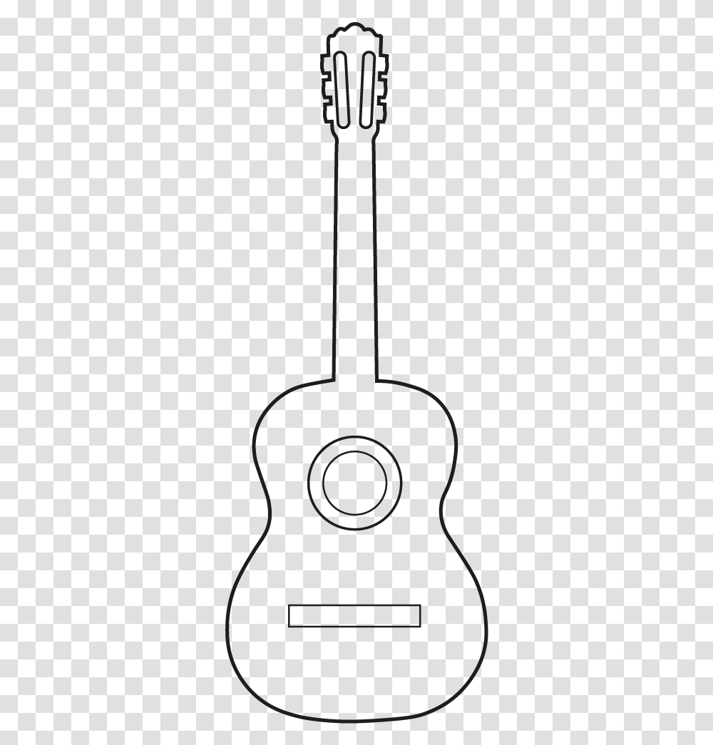 Black And White Pictures Of Guitars Line Art, Segway, Vehicle, Transportation Transparent Png