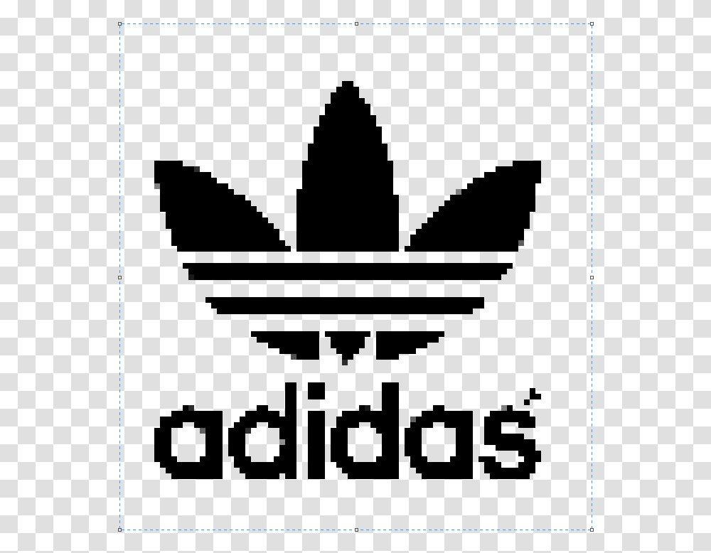 Black And White Pixel Art Adidas, Nature, Outdoors, Outer Space, Astronomy Transparent Png