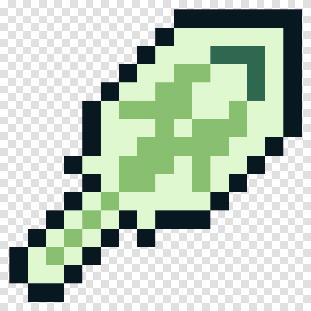Black And White Pixel Heart Nether Star Sword Minecraft, Rug, Bowl, Tabletop Transparent Png