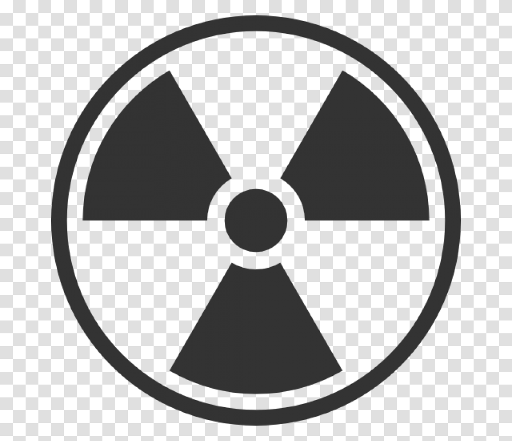 Black And White Radiation Symbol Image Radiation Symbol Black And White, Disk, Nuclear Transparent Png