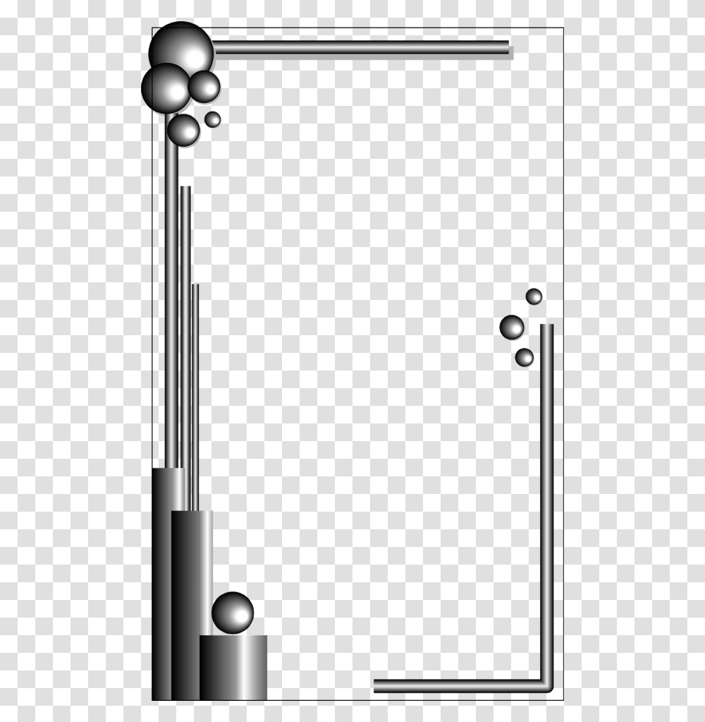 Black And White Simple Border Design, Lighting, Sink, Sink Faucet, Lamp Post Transparent Png