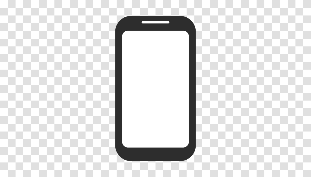 Black And White Smartphone Icon, Electronics, Mobile Phone, Cell Phone, Iphone Transparent Png