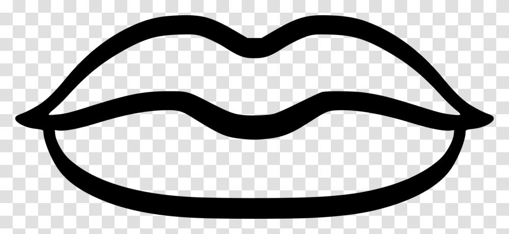 Black And White Smiley Lip Mouth, Gray, World Of Warcraft Transparent Png