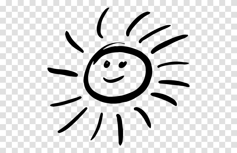 Black And White Smiling Sun, Gray, World Of Warcraft Transparent Png