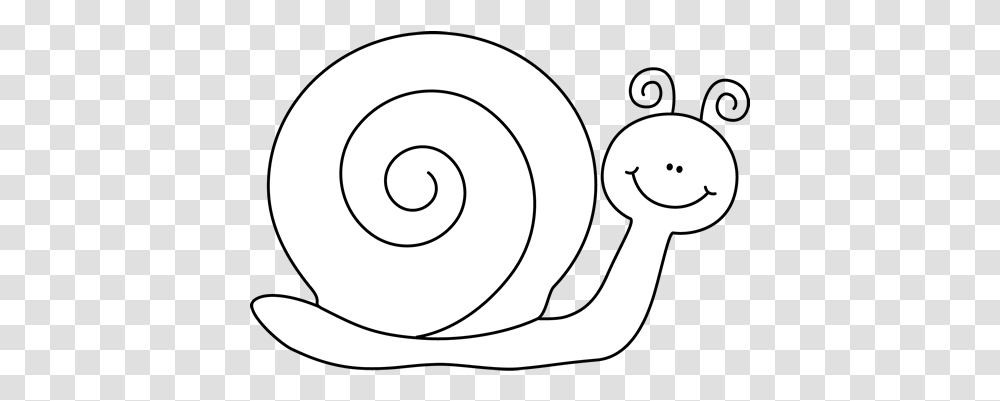 Black And White Snail Clipart Snail Black And White, Invertebrate, Animal, Spiral Transparent Png