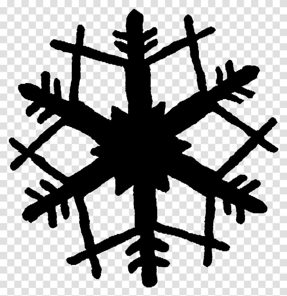 Black And White Snowflake Silhouette Clip Art, Gray, World Of Warcraft Transparent Png