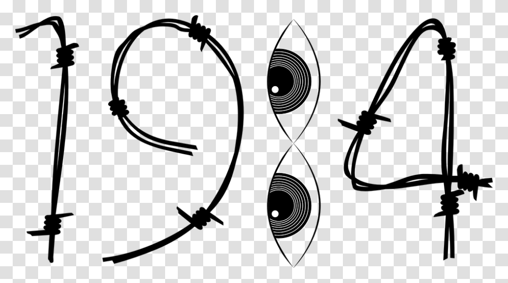 Black And White, Spiral, Astronomy, Alphabet Transparent Png