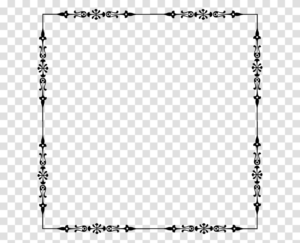 Black And White Star Border, Gray, World Of Warcraft Transparent Png