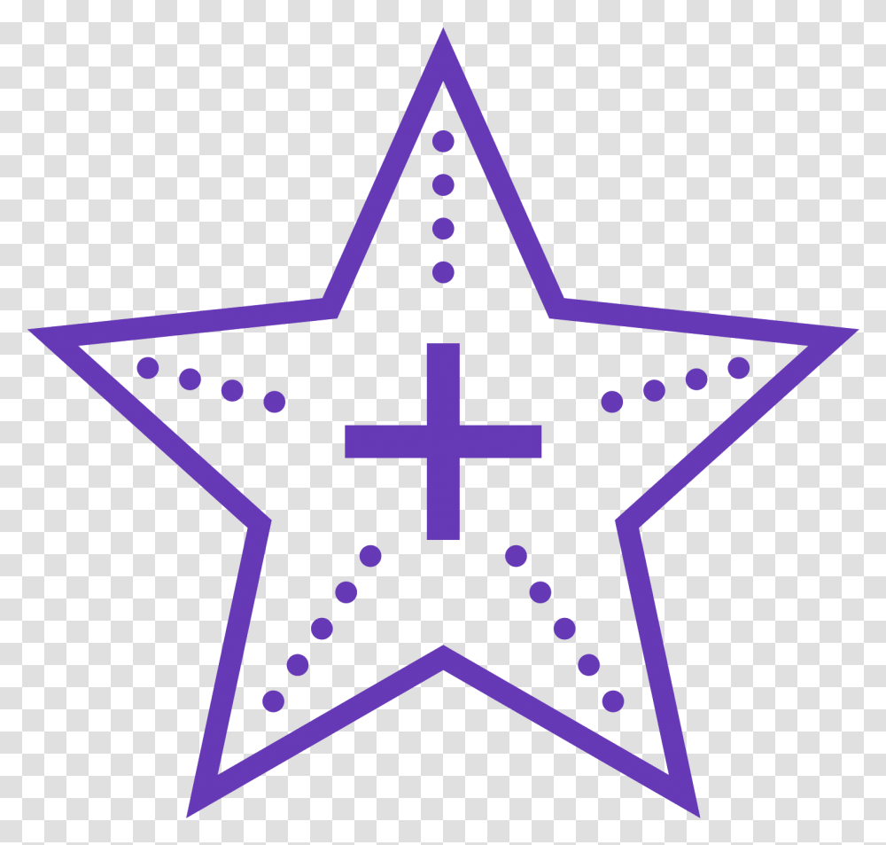 Black And White Star Clipart, Star Symbol Transparent Png