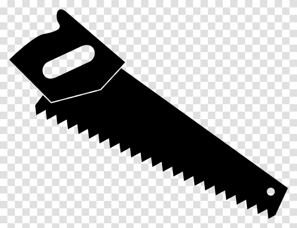 Black And White Stock Lance Bolton Build Brighton Wood Hand Saw Vector, Gray, World Of Warcraft Transparent Png