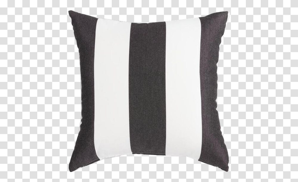 Black And White Striped Outdoor Cushion Uk, Pillow, Vest, Apparel Transparent Png