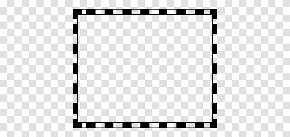 Black And White Striped Rectangular Border Vector Drawing Public, Outdoors, Nature, Outer Space, Astronomy Transparent Png