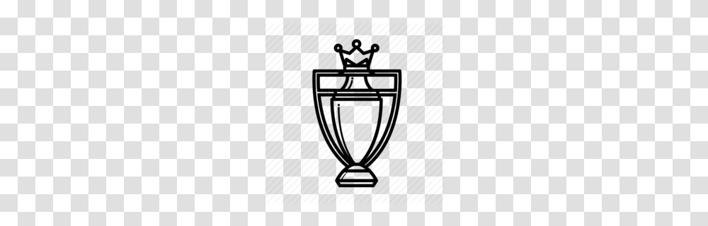 Black And White Trophy Clipart, Lamp, Logo, Trademark Transparent Png