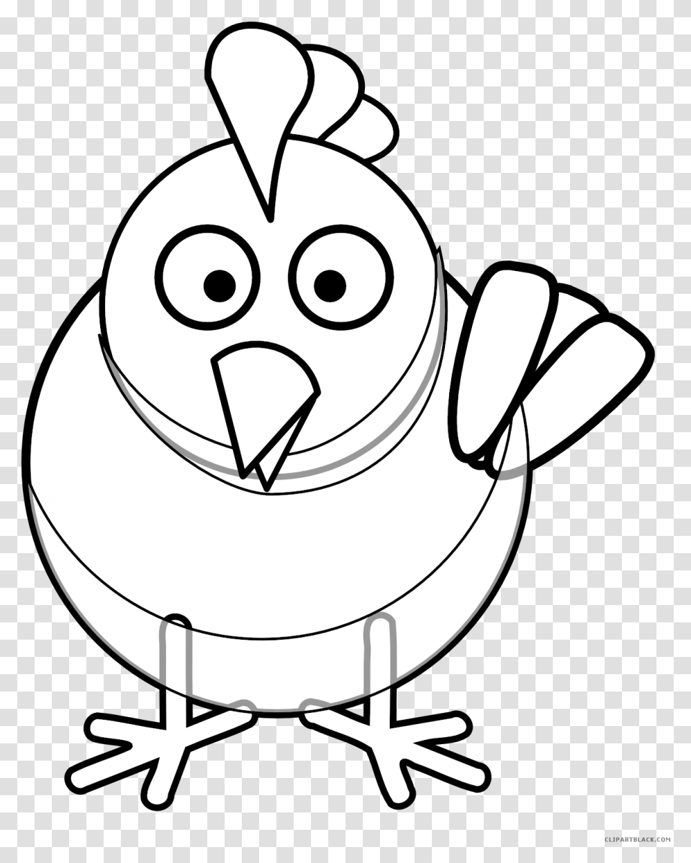 Black And White Turkey Mali Pilii Cartoon Chicken Bird Clip Free Svg, Drawing, Doodle, Snowman, Outdoors Transparent Png