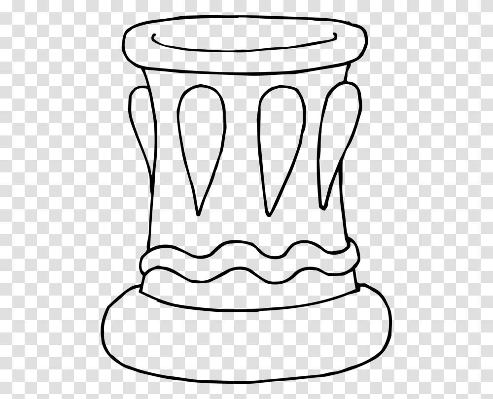 Black And White Vase Drawing Line Art, Gray, World Of Warcraft Transparent Png