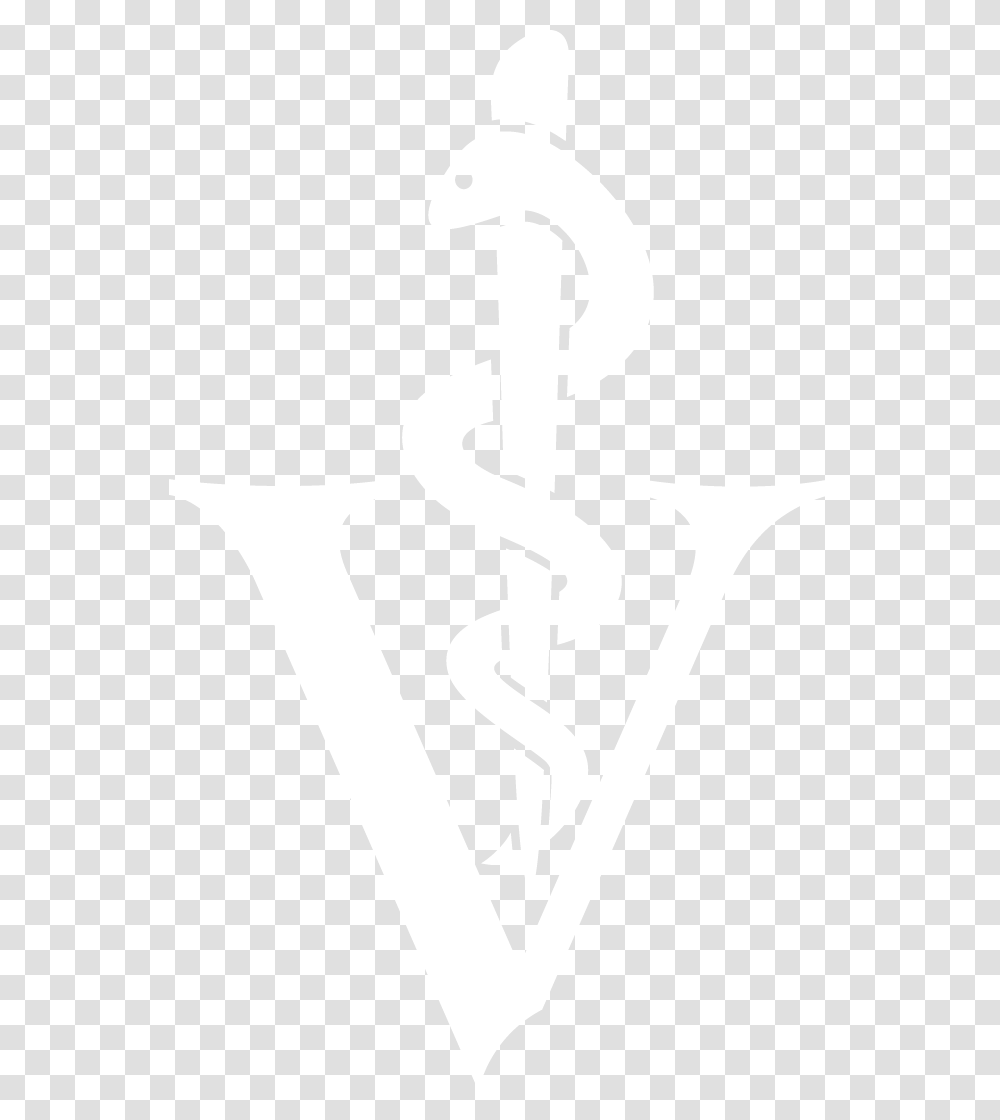 Black And White Veterinary Symbol White, Texture, White Board, Apparel Transparent Png