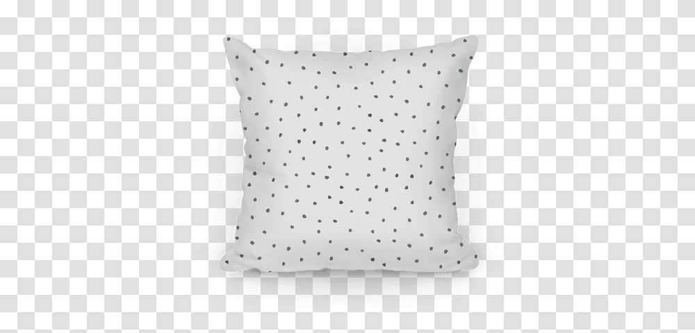 Black And White Watercolor Polka Dots Throw Pillow Lookhuman Camping Pillows, Cushion, Diaper, Texture Transparent Png
