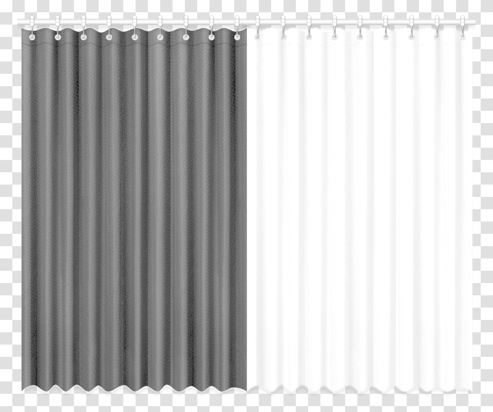 Black And White Window Curtain 52 X84 Window Covering, Rug, Texture, Paper, Home Decor Transparent Png