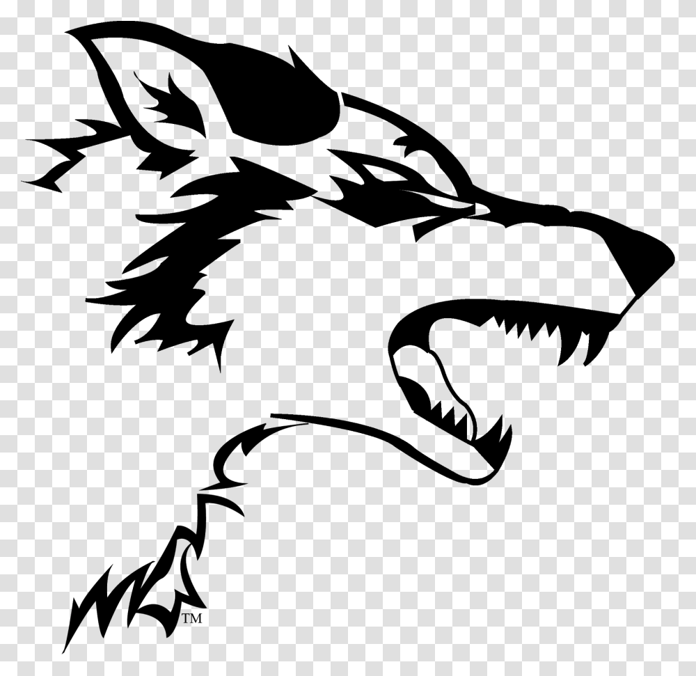 Black And White Wolf Black And White Wolf, Outer Space, Astronomy, Universe, Outdoors Transparent Png