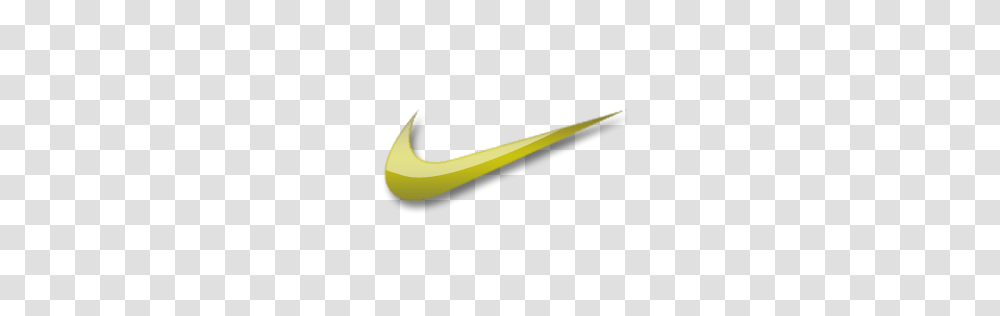 Black And Yellow Nike Logos, Banana, Fruit, Plant, Food Transparent Png