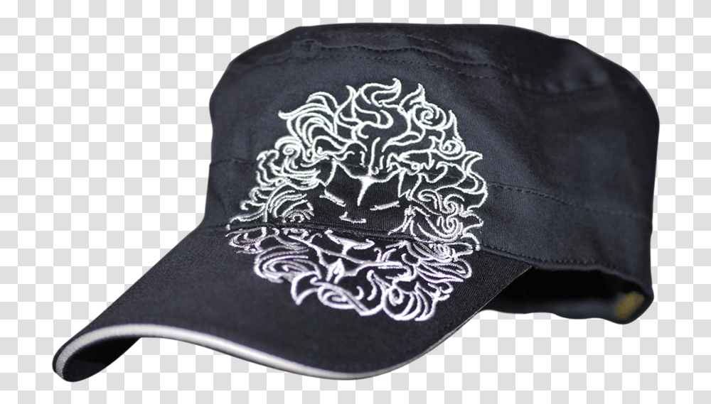Black Army Cap Baseball Cap, Apparel, Hat, Bandana Transparent Png