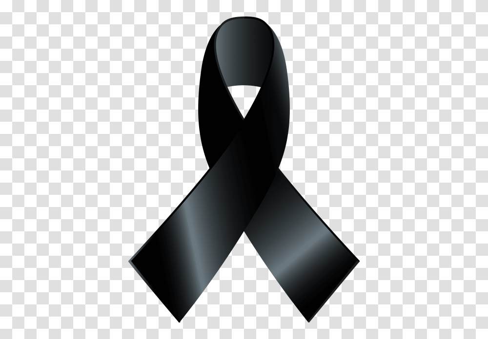 Black Awareness Ribbon, Accessories, Accessory, Tie, Belt Transparent Png