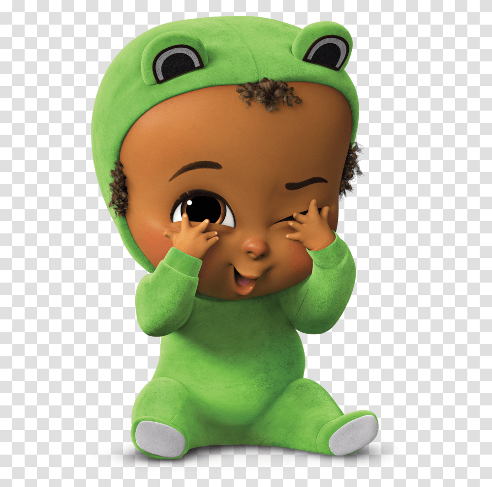 Black Baby Boss Baby, Doll, Toy, Elf, Green Transparent Png