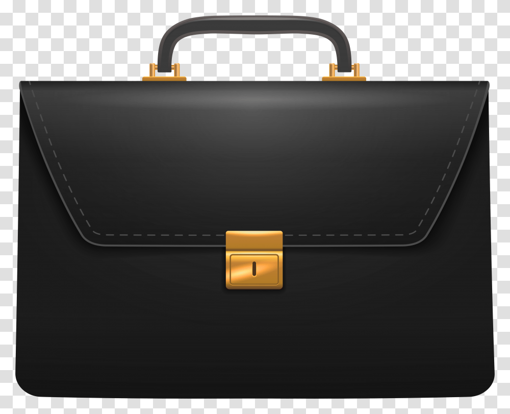 Black Bag Clip Art, Briefcase Transparent Png