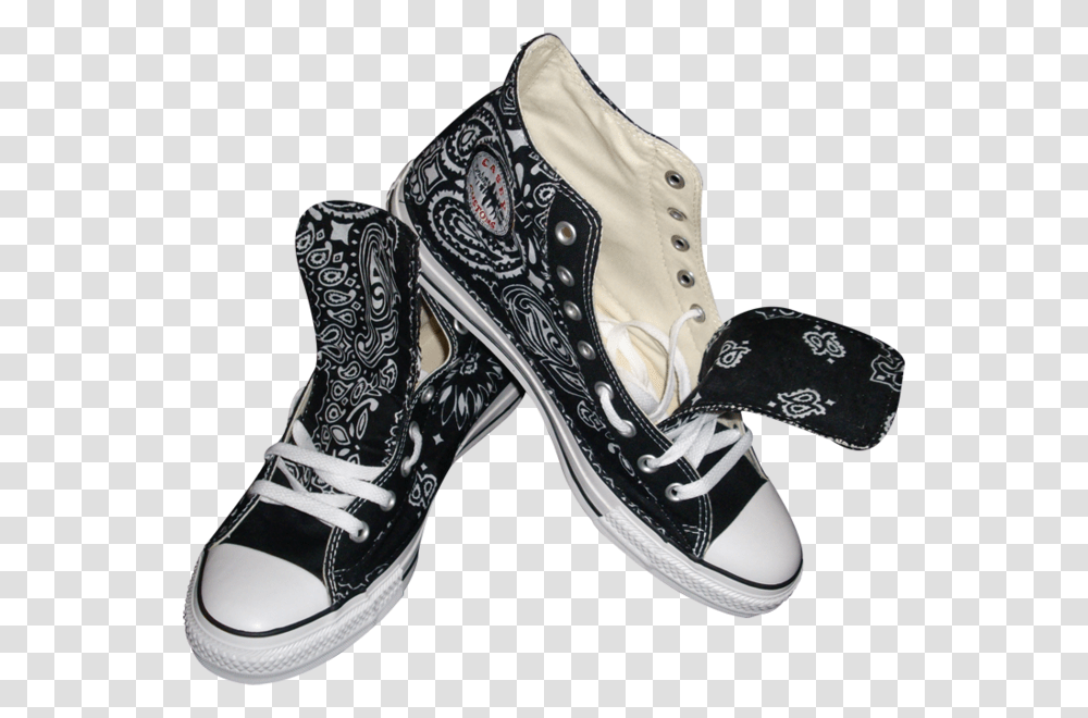 Black Bandana, Apparel, Footwear, Shoe Transparent Png