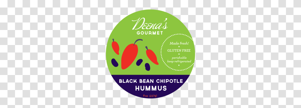 Black Bean Chipotle Hummus, Label, Tennis Ball, Advertisement Transparent Png