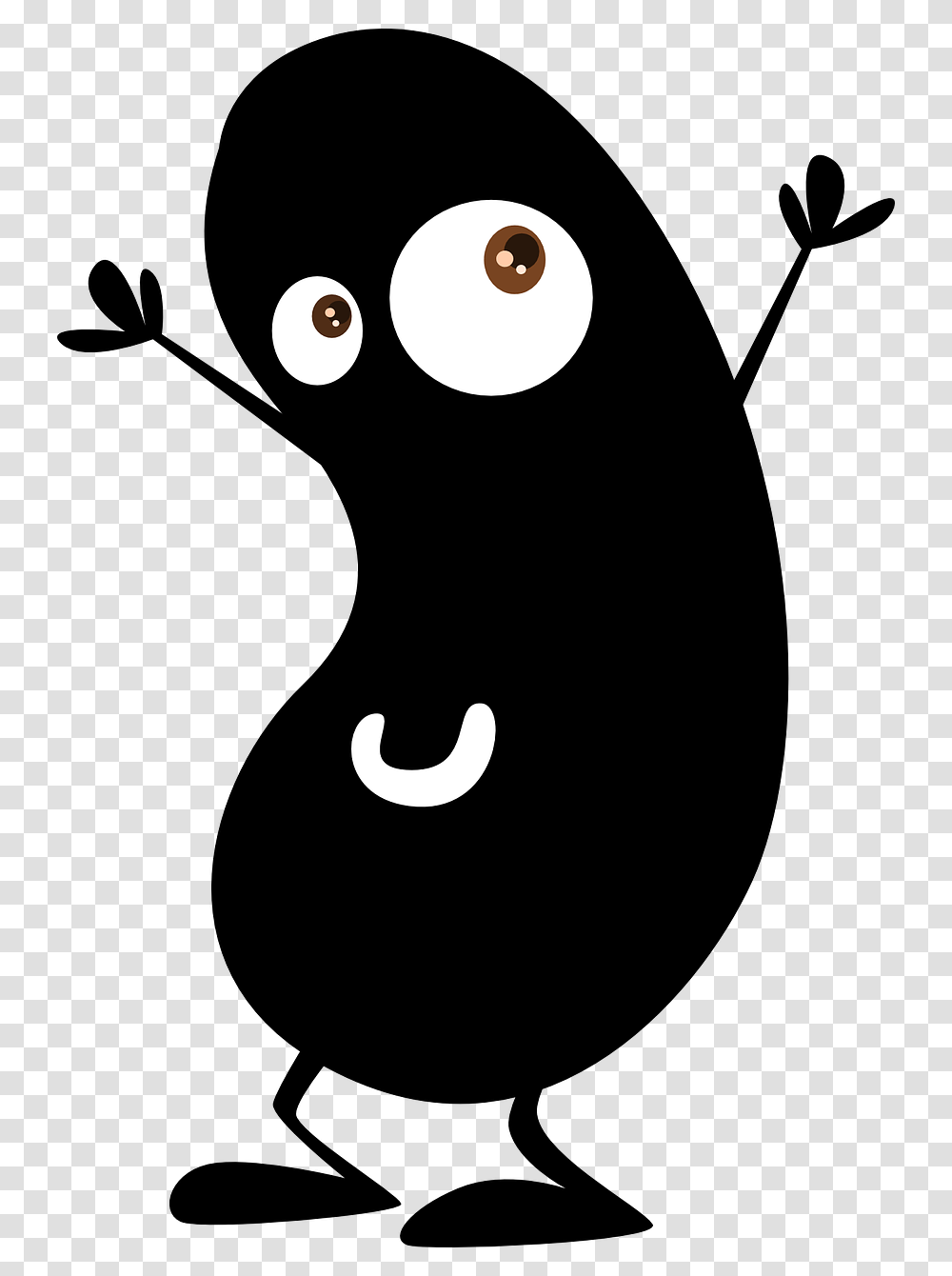 Black Bean Clipart, Moon, Outer Space, Night, Astronomy Transparent Png