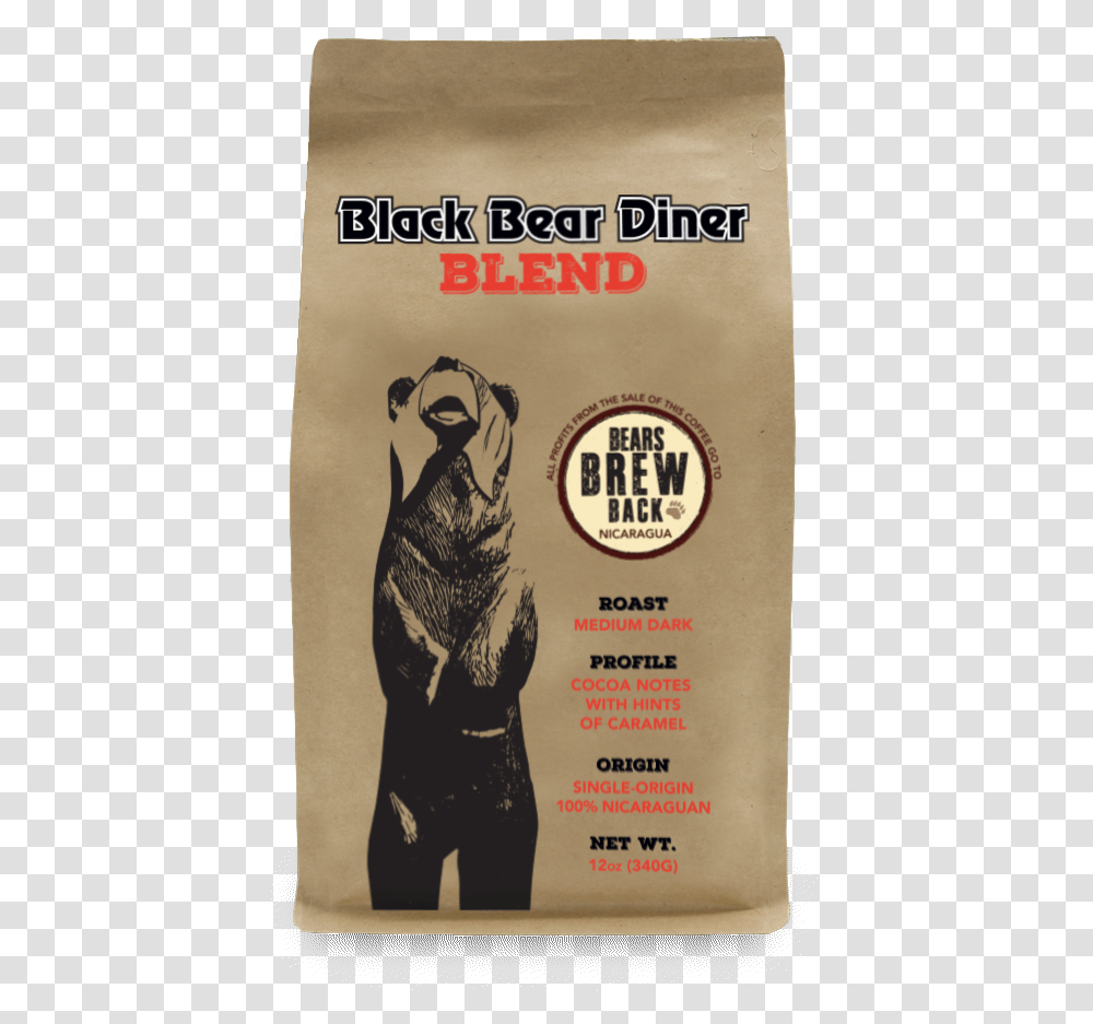 Black Bear Diner Blend Black Bear Diner, Advertisement, Poster, Person, Human Transparent Png
