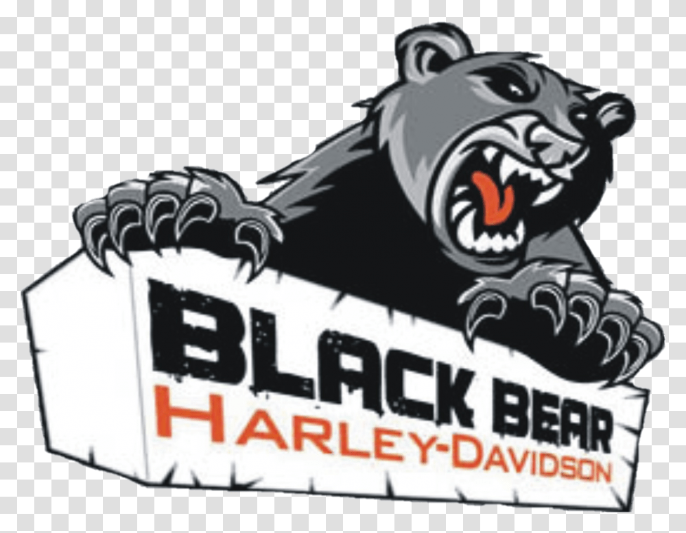 Black Bear Harley Davidson, Screen, Electronics, Monitor, Display Transparent Png