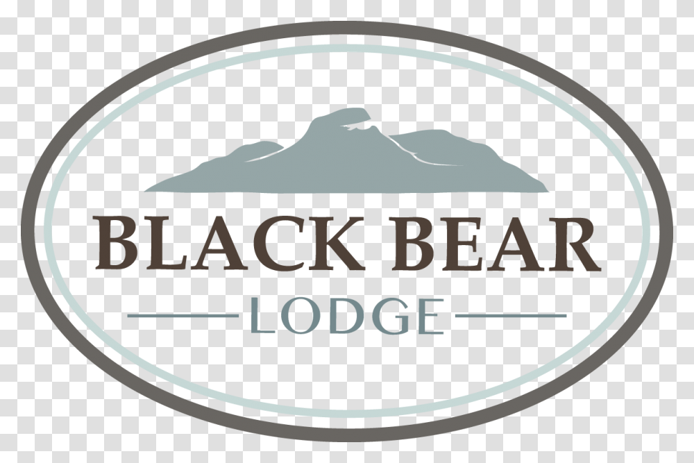 Black Bear Lodge Addiction, Label, Logo Transparent Png