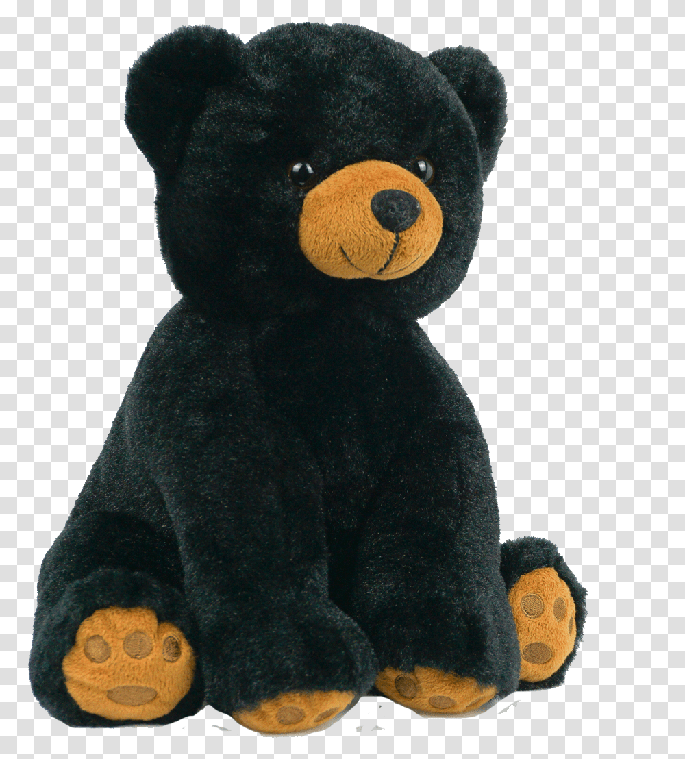 Black Bear Stuffed Animal Black Bear, Toy, Teddy Bear, Plush Transparent Png