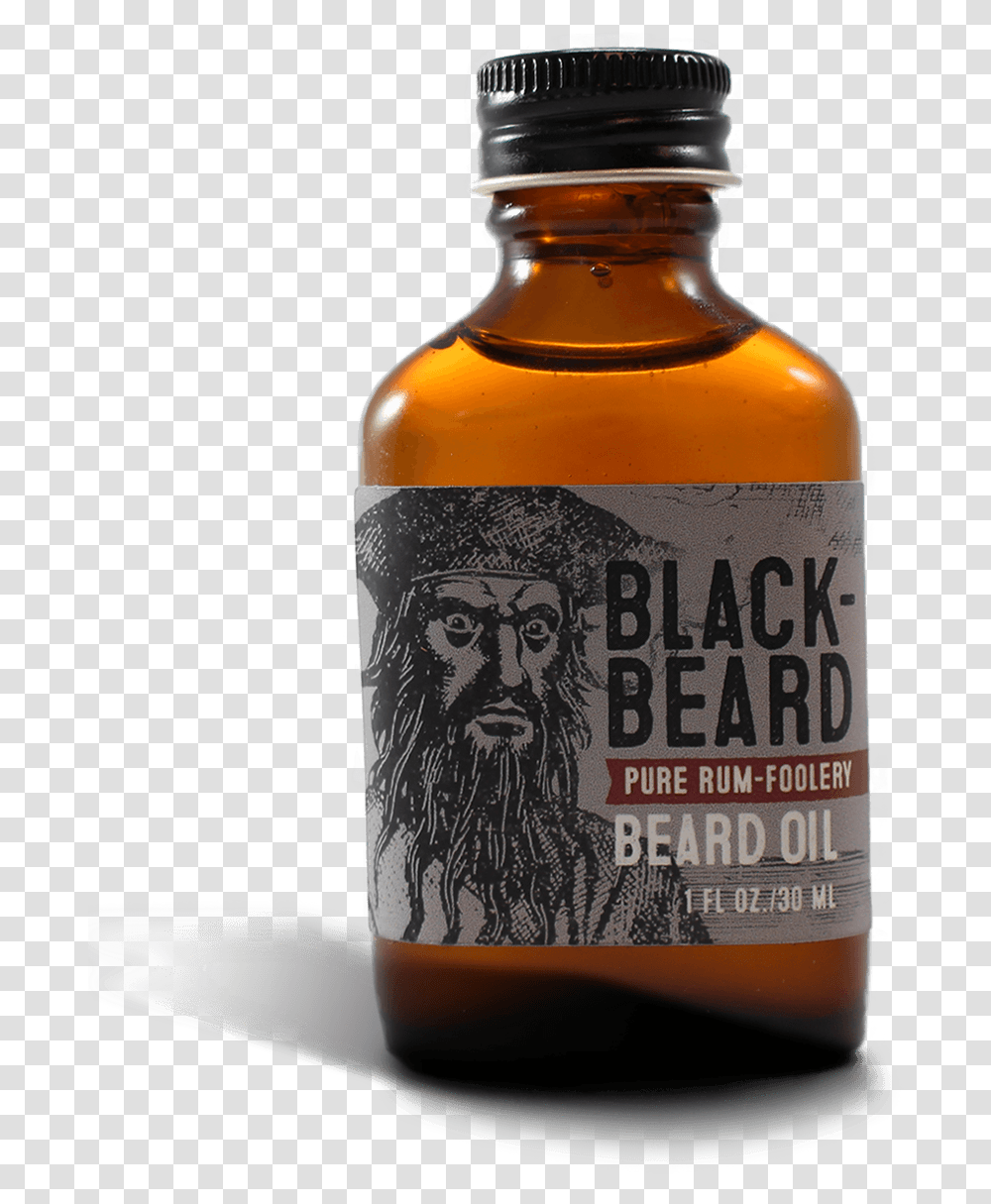 Black Beard Oil, Liquor, Alcohol, Beverage, Drink Transparent Png