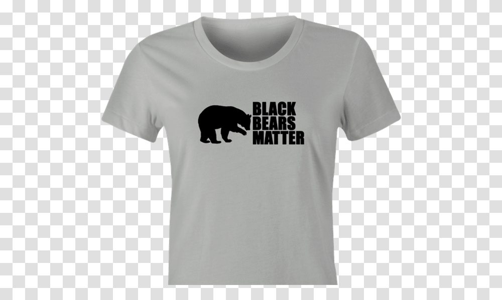 Black Bears Matter Unisex, Clothing, Apparel, T-Shirt, Wildlife Transparent Png