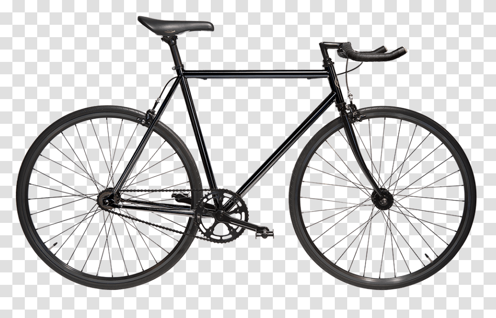 Black Black Bullhorn Black All Black Single Speed Bike, Bicycle, Vehicle, Transportation, Wheel Transparent Png
