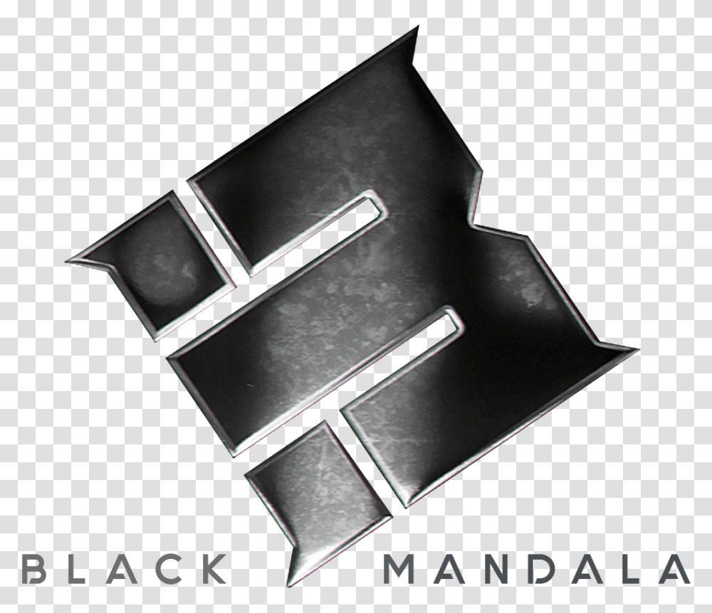 Black Black Mandala Logo, Symbol, Emblem, Buckle, Trademark Transparent Png