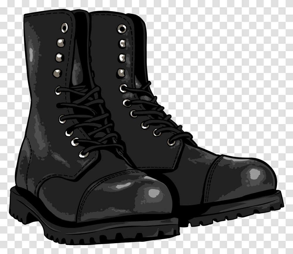 Black Boots Image Boots Clipart, Apparel, Shoe, Footwear Transparent Png