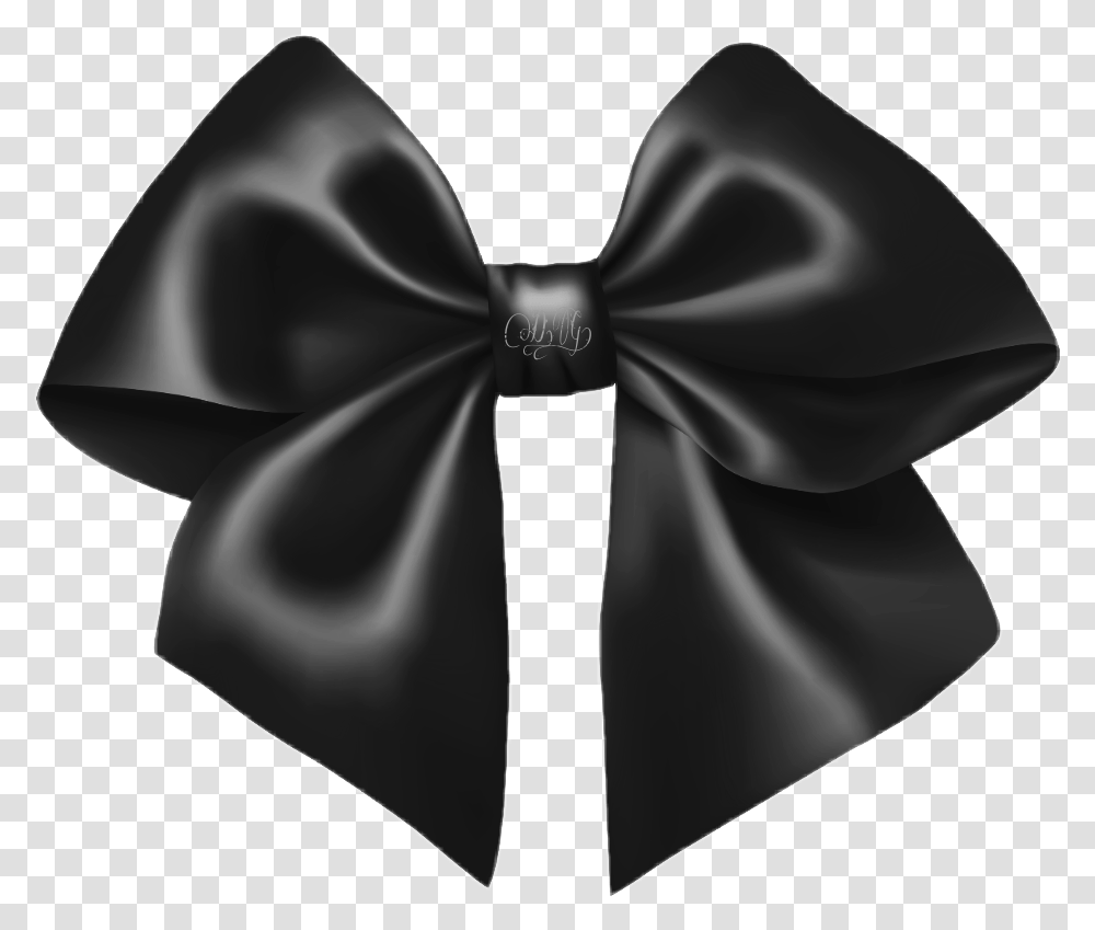 Black Bow Black Ribbon Bow, Tie, Accessories, Accessory, Necktie Transparent Png