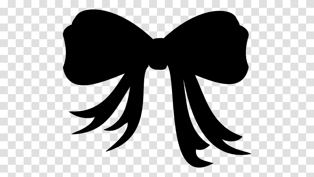 Black Bow Clip Art, Stencil, Mustache Transparent Png