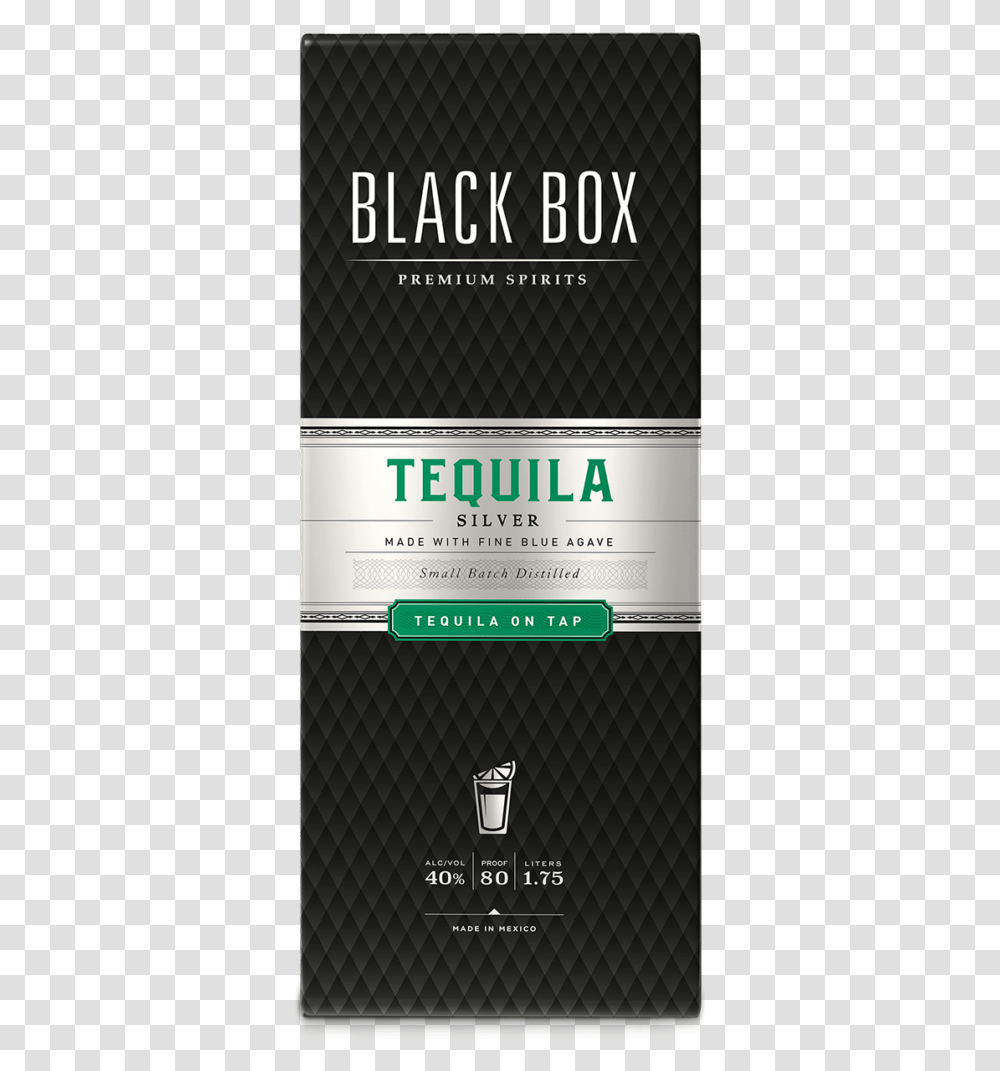 Black Box Tequila, Cosmetics, Bottle, Paper Transparent Png