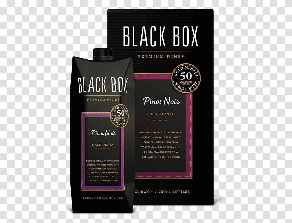 Black Box Wine Inside, Advertisement, Poster, Flyer, Paper Transparent Png