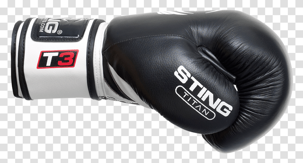 Black Boxing Gloves From The Side, Apparel, Sport, Sports Transparent Png