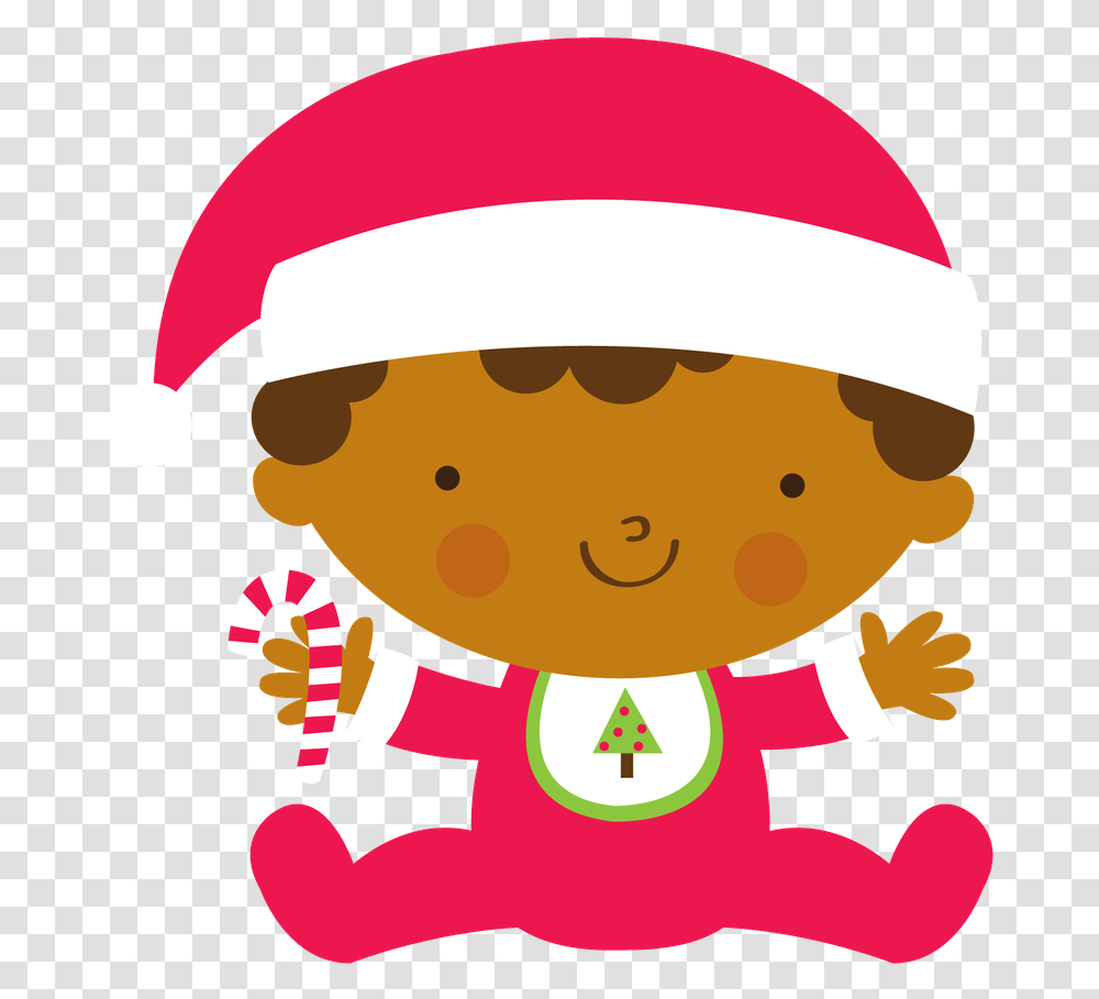 Black Boy 1st Christmas Round Ornament Natal Cute, Food, Sea Life, Animal, Seafood Transparent Png