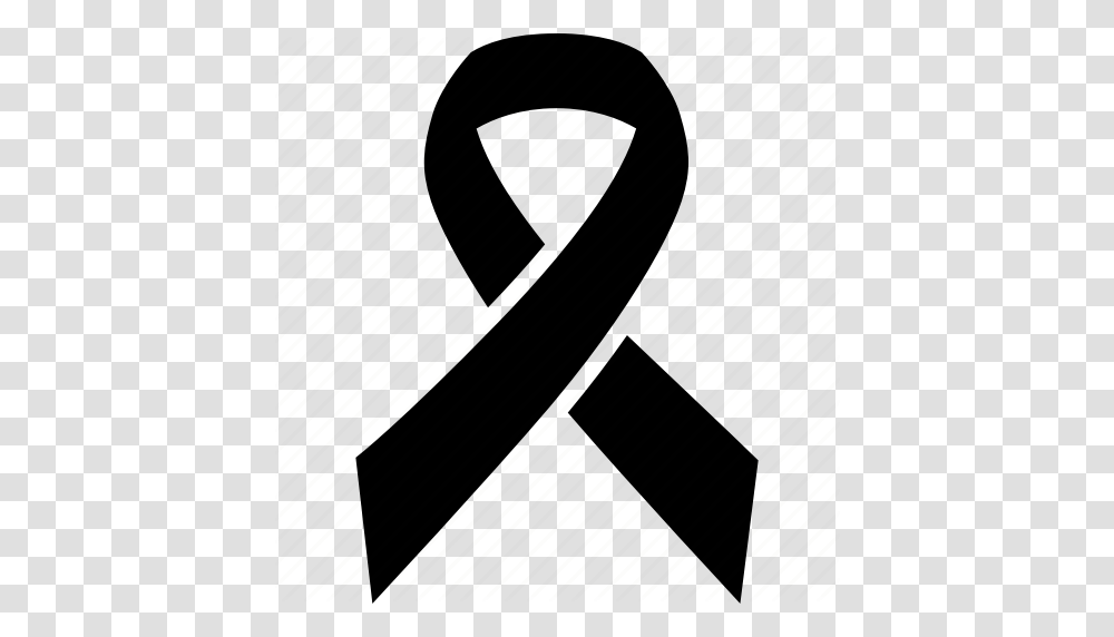 Black Breast Cancer Grief Mourning Remembrance Ribbon Icon, Label, Piano, Alphabet Transparent Png